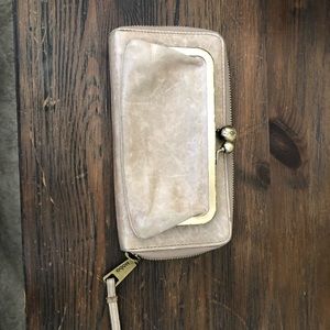 Hobo wallet and wristlet.